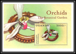 81007 Uganda Ouganda Mi BF N°218 Orchidées Orchids Ancistrochilus Neuf ** MNH Fleur Flowers Botanic Garden Fleurs 2000 - Uganda (1962-...)