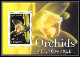 81001 Lesotho Mi BF N°215 Vanilla Barbellata Orchidées Orchids TB Neuf ** MNH Fleur Flowers Flower Fleurs 2007 - Lesotho (1966-...)