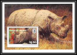 80972 Antigua & Barbuda Mi N°284 Rhinocéros ** MNH 1994 Sierra Club Centennial - Neushoorn