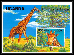 80974 Ouganda Uganda Y&t BF 148 Giraffe Giraffa Girafe ** MNH 1991 Animal Of Africa - Ouganda (1962-...)