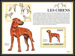 80967 Comores Y&t BF N°157 Chiens Chien De Rhodesie Dog Dogs Rhodesian Ridgeback ** MNH 2009 Cote 21 Euros - Comores (1975-...)