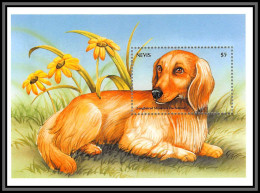 80950 Nevis Mi BF N°180 Long Haired Miniature Dachshund Chien Chiens Dod Dogs TB Neuf ** MNH Animaux Animals 2000 - Dogs