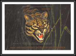 80936 Guyana Mi BF N°117 Ocelot Felis Pardalis TB Neuf ** MNH Animaux Animals - Big Cats (cats Of Prey)