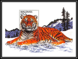 80931 Maldives Y&t BF N°361 Tigre Tiger TB Neuf ** MNH Animaux Animals 1996 - Raubkatzen