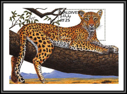 80930 Maldives Y&t BF N°362 Leopard Panthera Pardus Longhorn TB Neuf ** MNH Animaux Animals 1996 - Raubkatzen