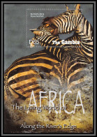 80922 Gambia Gambie Mi BF N°687 Zèbre Zebra TB Neuf ** MNH Animaux Animals 2005 - Gambia (1965-...)