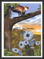 80917 Gambia Gambie N° Singes Ape Apes Monkeys Arctotis Venusta Astéracées TB Neuf ** MNH Animaux Animals Fleurs Flowers - Gambia (1965-...)