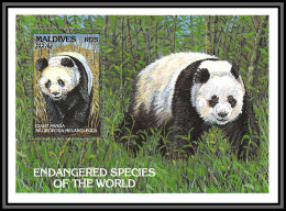 80919 Maldives Mi BF N°288 Giant Panda TB Neuf ** MNH Animaux Animals 1993 - Maldive (1965-...)