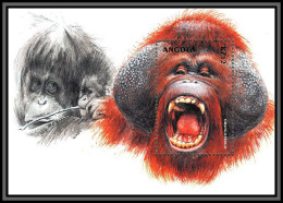 80911 Angola Mi BF N°77 Orang-outan Outang Orangotango Singes Ape Apes Monkeys TB Neuf ** MNH Animaux Animals 2000 - Apen