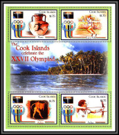 81643 Cook Islands N°1504/1507 TB Neuf ** MNH 2000 Sydney Jeux Olympiques (olympic Games) Arc Achery - Ete 2000: Sydney