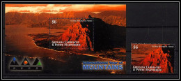81612c Grenada Carriacou Petite Martinique 2002 Mi BF N°547 + Timbres Ko'olau Hawaii Year Of The Mountains Montagnes MNH - Volcanos