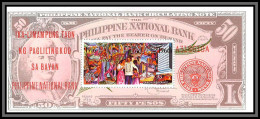 81613 Pilipinas Philippine 1966 Mi N°8 50th Of The Philippine National Bank Banknote TB Neuf ** MNH - Munten