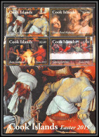 81604 Cook Islands Y&t N°250 Easter 2015 Rubens Grunewald Jouvenet Giampietrino Paques Tableau Painting TB Neuf ** MNH - Religion