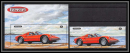 81511a Grenada N° Bloc + Timbre Ferrari Dino 246 GT/GTS TB Neuf ** MNH Voiture Voitures Car Cars Autos - Auto's