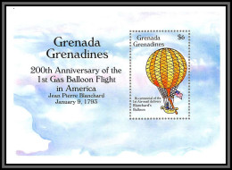 81430 Grenada Grenadines Y&t BF 187 200th Anniversay Of The First Gas Blanchard's Balloon Ballon TB Neuf ** MNH 1997 - Fesselballons