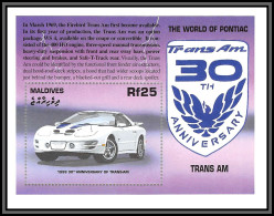 81501 Maldives 2000 Mi BF N°440 The World Of Pontiac Trans Am 1969 TB Neuf ** MNH Voiture Voitures Car Cars Autos - Autos