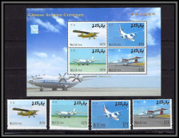 81429a Maldives Mi 4763/4766 Chinese Aviation Centenary Aircraft Avions Planes China 2009 Aeropex ** MNH  - Flugzeuge