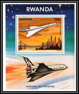 81421 Rwanda 1978 Y&t BF N°81 Histoire De L'avaiation Concorde TB Neuf ** MNH Avion Avions Airplane Plane Aircraft - Concorde