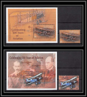 81419c Grenada Carriacou Petite Martinique 2003 Mi 572/573 Wright Brothers ** MNH 100 Years Of Aviation Avions Planes  - Grenade (1974-...)