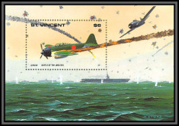 81417 St Vincent 1990 Y&t N°64 Battle Of Java Sea 1942 Ww 2 TB Neuf ** MNH Avion Avions Airplane Plane Aircraft - Airplanes