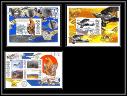 81407 Dominique Dominica Mi 2573/2576 366/367 Royal Air Force 80th Anniversary 1998 ** MNH Avions Planes Aigle Eagle - Dominique (1978-...)