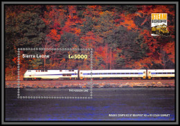 81323 Sierra Leone Y&t BF N°590 TB Neuf ** MNH Train Trains Locomotive Steam Bicentenary 1904/2004 The Hudson Line - Sierra Leona (1961-...)