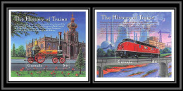 81317 Grenada Grenade Y&t N°574 L+R Germany Berlin Allemagne TB Neuf ** MNH Train The History Of Trains Locomotive 2000 - Grenada (1974-...)