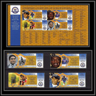 81239d Ghana N°3033/3036 EUSEBIO Portugal DESAILLY France 100 Years Centenary Of Fifa 2004 Neuf ** MNH Football Soccer - Ungebraucht