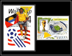 81204 Antigua & Barbuda Y&t N°296/297 Fifa Maldives World Cup Coupe Du Monde Usa 1994 TB Neuf ** MNH Football Soccer - Antigua And Barbuda (1981-...)