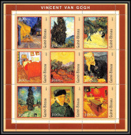 81679 Guinée-Bissau 2001 Michel 1651/1659 Vincent Van Gogh TB Neuf ** MNH Tableau (Painting) - Impressionisme