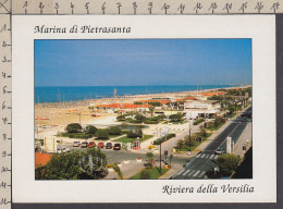116312GF/ MARINA DI PIETRASANTA, I Viali Lungomare E La Spiaggia - Sonstige & Ohne Zuordnung