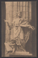 081153/ SAINT-HUBERT, Eglise Abbatiale, Statue De L'Evangéliste Saint-Mathieu Par Guil Evrard  - Saint-Hubert