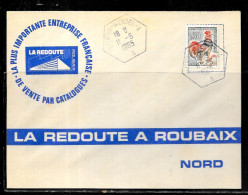 P138 - COQ DE DECARIS SUR LETTRE DE STIRING WENDEL DU 11/06/65 POUR ROUBAIX - LA REDOUTE - 1961-....