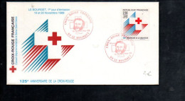 FDC 1988 CROIX ROUGE - 1980-1989