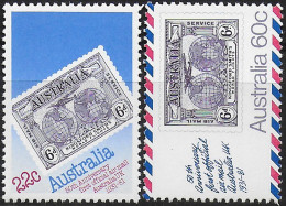 1981 Australia Airmail Service Australia-UK 2v. MNH SG. N. 770/71 - Autres & Non Classés