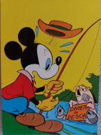 Topolino Mickey Mouse Fisher Pecheur - Andere & Zonder Classificatie