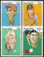 1981 Australia Sporting Personalities 4v. MNH Michel. N. 741/44 - Autres & Non Classés