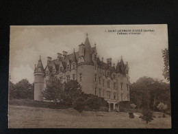 Saint Germain D'Arcé - Château D'Amnon - 72 - Autres & Non Classés