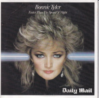 BONNIE TYLER - CD DAILY MAIL   - FASTER THAN THE SPEED OF NIGHT - Rock