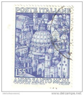 100069) Anno Santo 1950 - 29 Maggio 1950 Serie Completa Usata La Vendita E Riferita A 1 Sola Serie A Caso - 1946-60: Usati