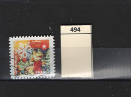 PRIX F. Obl 494 YT MIC Père Noël « Meilleurs Vœux » 2012  * 59 - Used Stamps