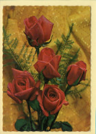 Fleurs : Roses / CPSM (voir Scan Recto/verso) - Flowers