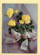Fleurs : Roses / Bonne Fête / Nœud (voir Scan Recto/verso) - Blumen