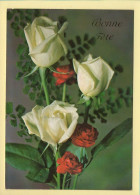 Fleurs : Roses / Bonne Fête (voir Scan Recto/verso) - Flowers