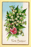Fleurs : MUGUET PORTE-BONHEUR (voir Scan Recto/verso) - Blumen