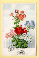 Fleurs : Fleurs / Bonne Fête / CPSM (voir Scan Recto/verso) - Fleurs