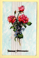 Fleurs : BOUQUET DE ROSES (voir Scan Recto/verso) - Flowers