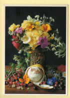 Fleurs : Bouquet Dans Un Vase (voir Scan Recto/verso) - Fleurs