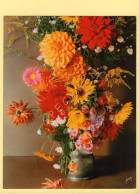 Fleurs : BOUQUET D'AUTOMNE - Grand Format 19,8 X 15 Cm (voir Scan Recto/verso) - Flowers