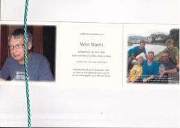 Wim Slaets-Claes, Lier 1961, Koningshooikt 2014. Foto - Obituary Notices